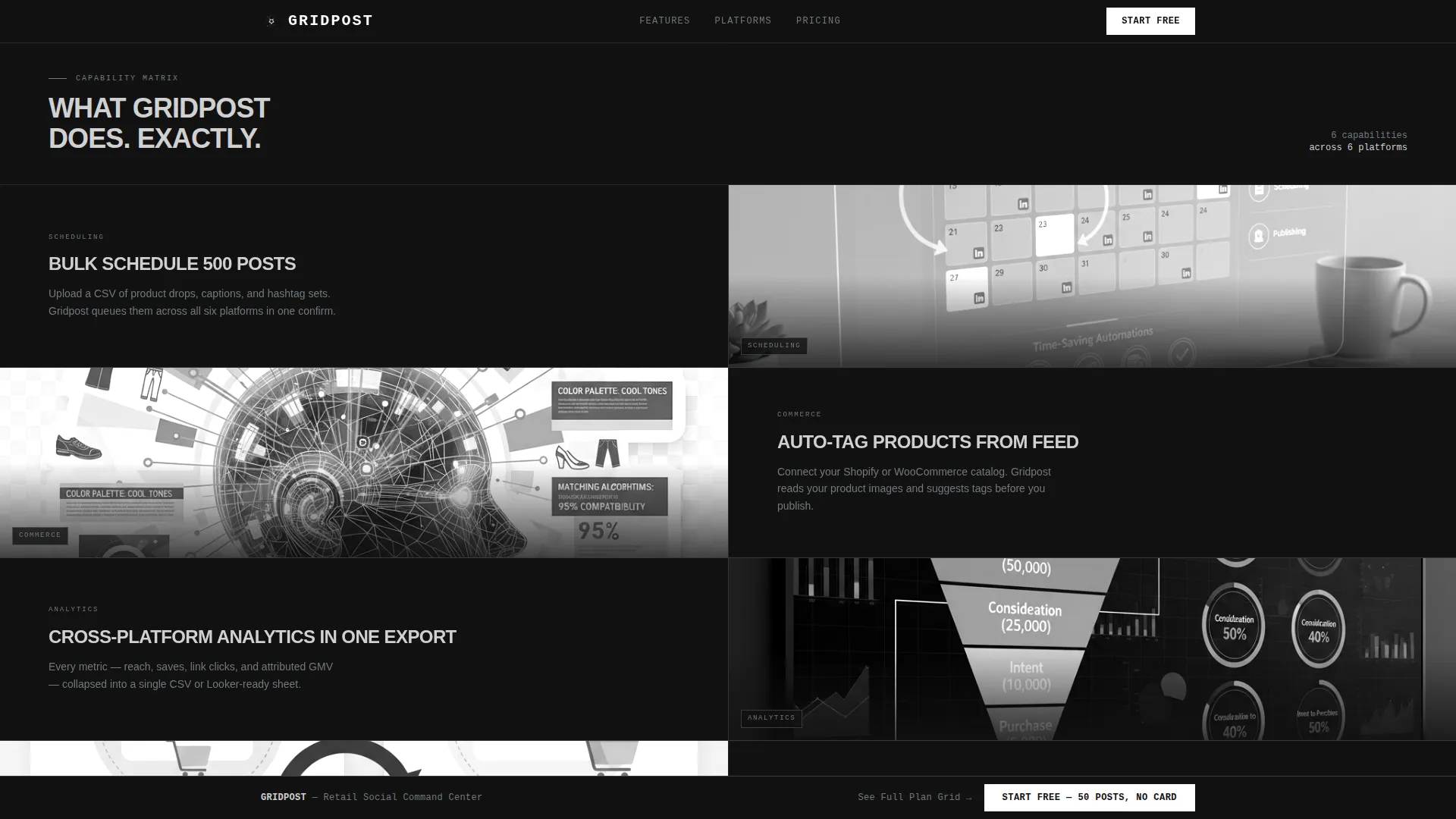 Retail Software Pricing & Packages Website Template