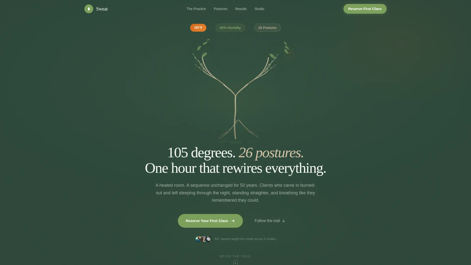Wellness Modalities Appointment Booking Website Template