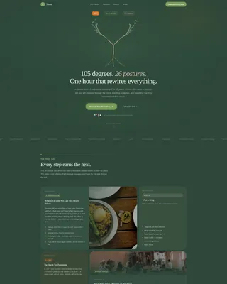 Wellness Modalities Appointment Booking Website Template