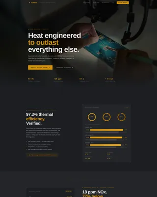 Component & Equipment Manufacturing Professional Website Template