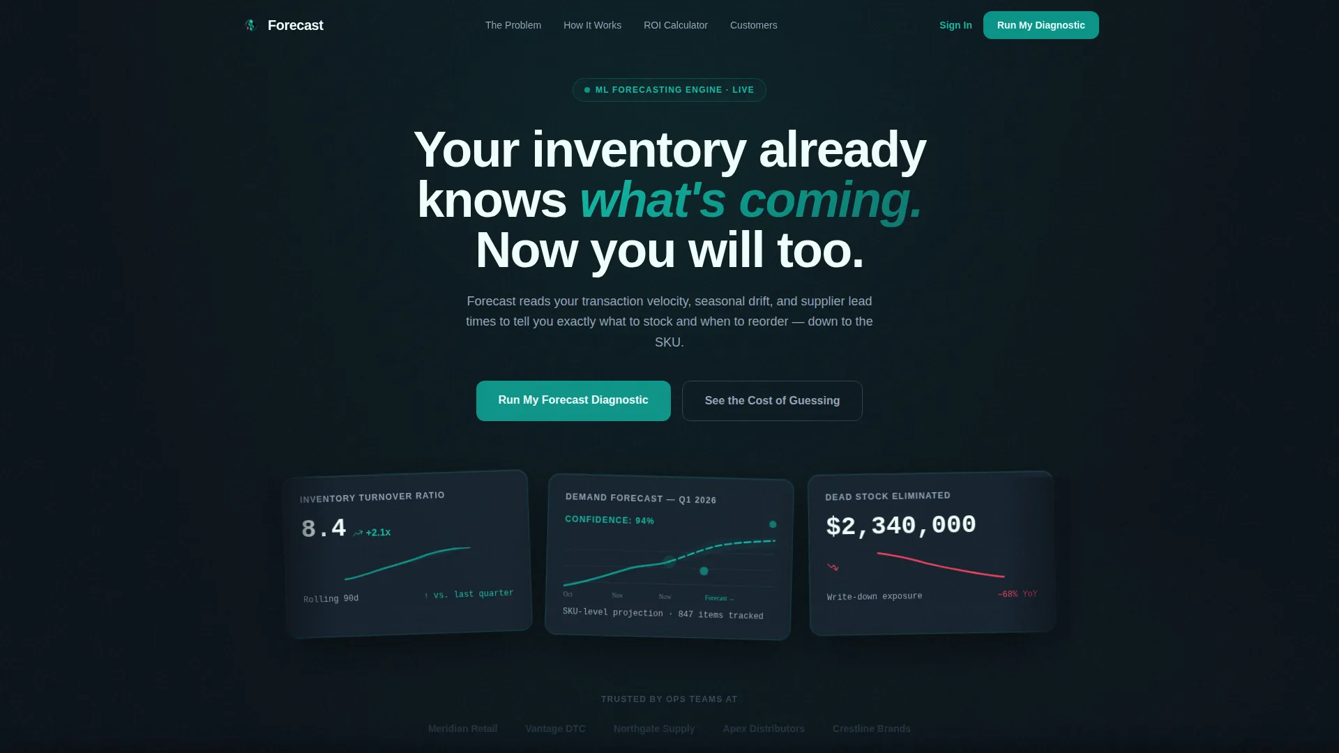 AI for Financial Cost Calculator Website Template