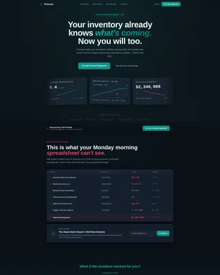 AI for Financial Cost Calculator Website Template