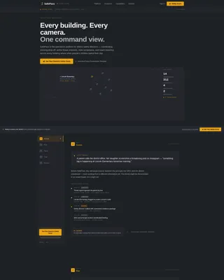 School Safety Landing Page Template for Districts