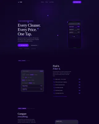 Industry Mobile Apps Specialist Booking Website Template
