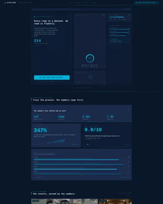 Precision Interior Design Landing Page Template