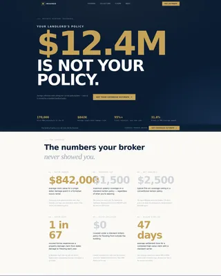 Complete High Net Worth Individual Insurance Professional Website Template