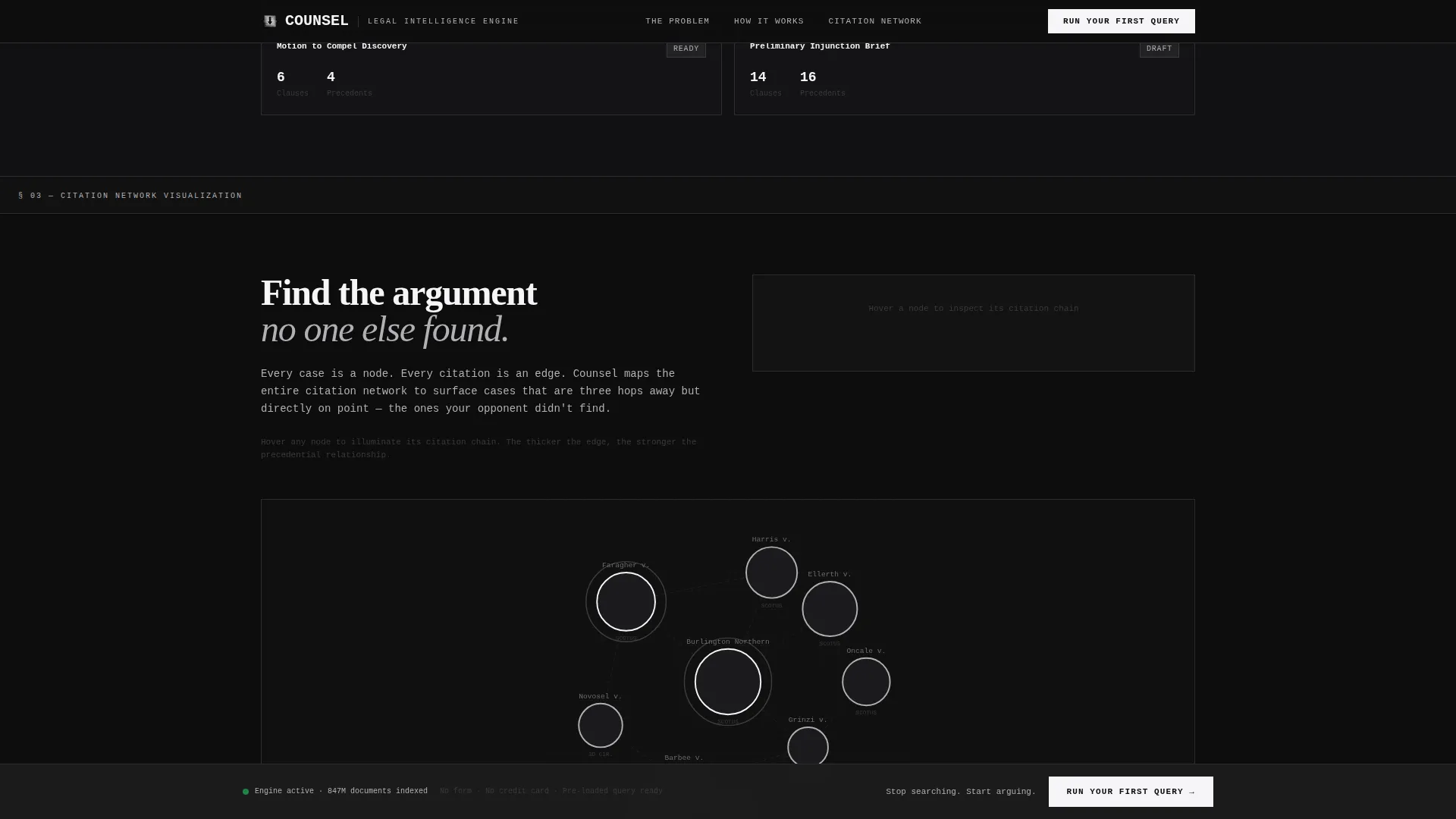 Legal AI Research Landing Page Template
