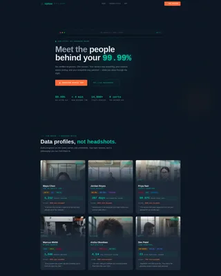 Reliable IT Services Landing Page Template