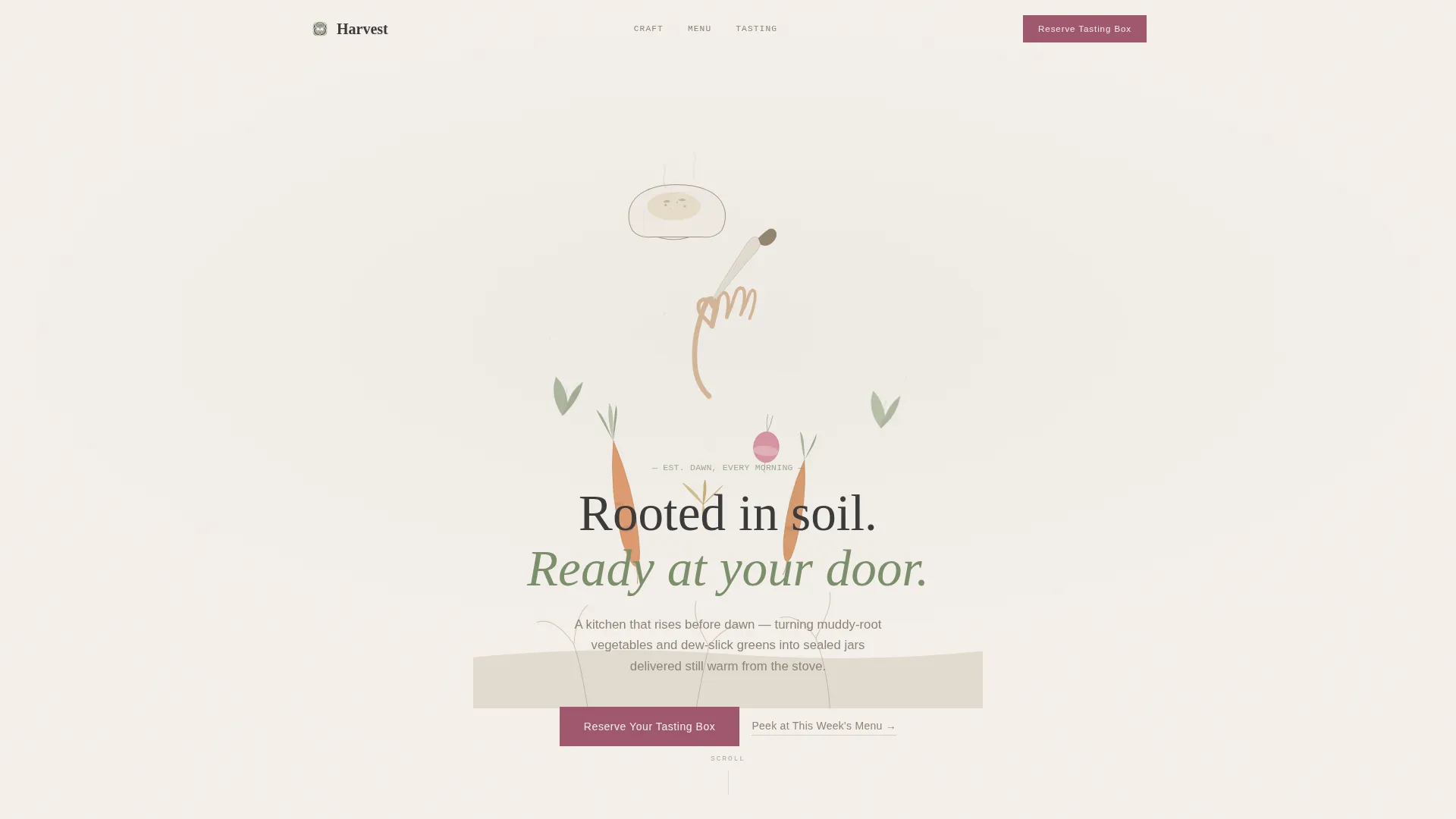 Wholesome Mealdelivery | Free Website Template | Rocket