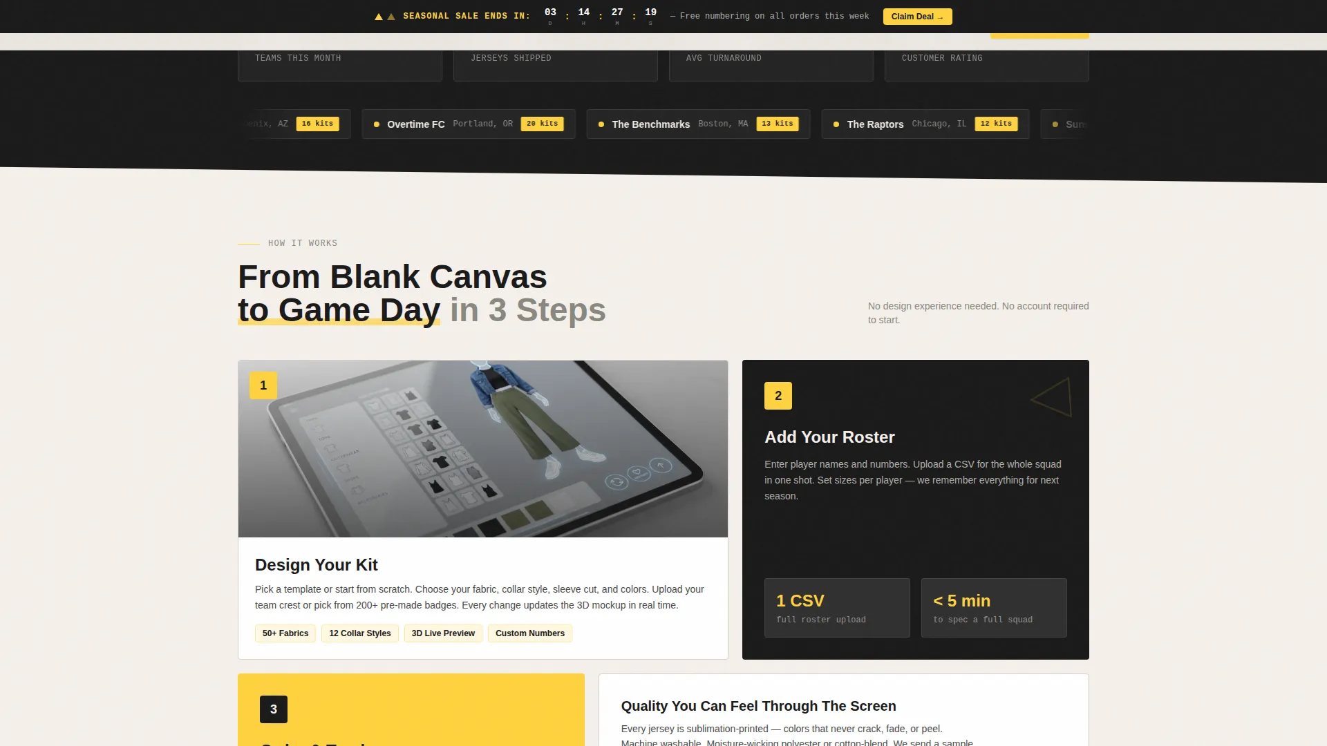 Niche & Artisan Products Professional Website Template