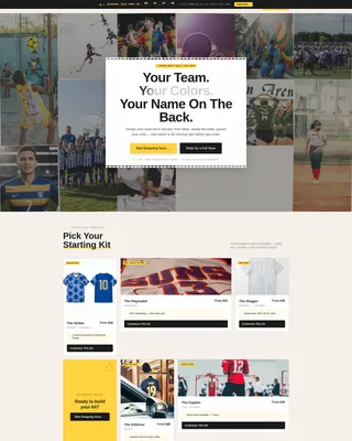 Niche & Artisan Products Professional Website Template