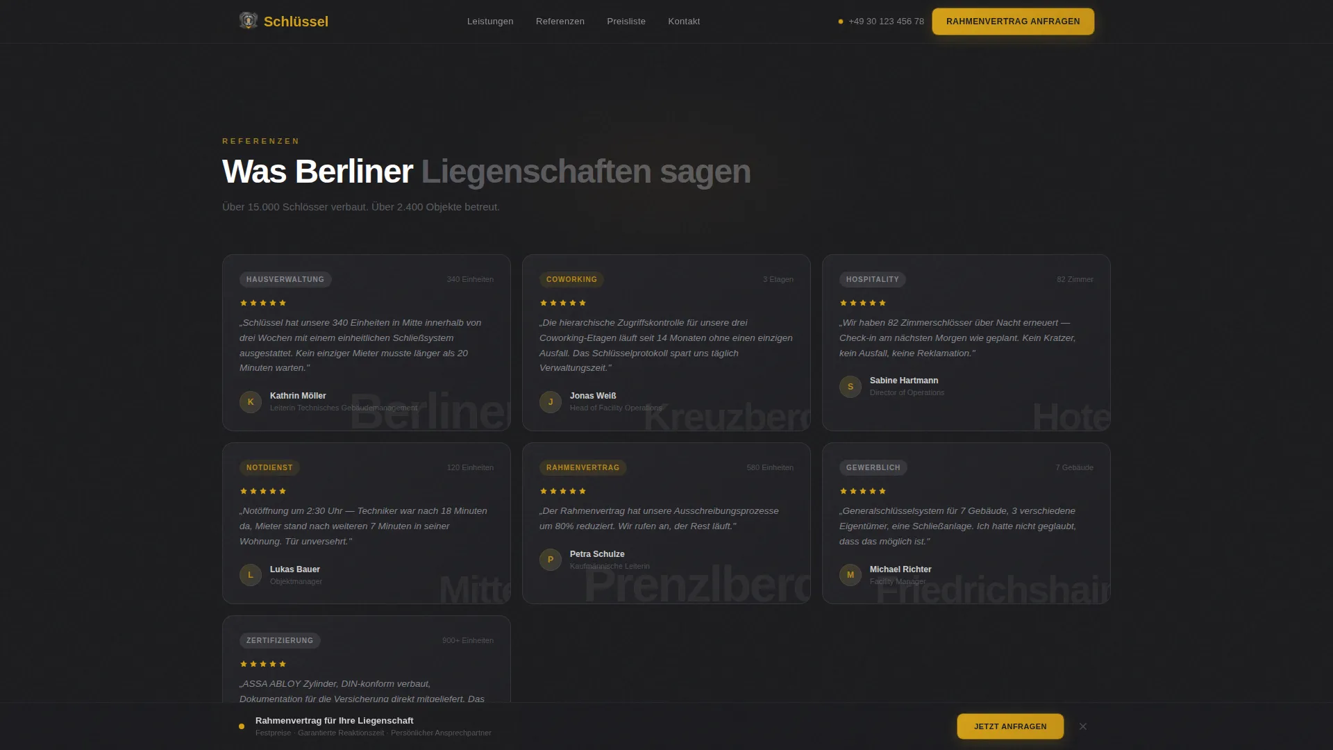 Precision Security Services | Free Website Template | Rocket