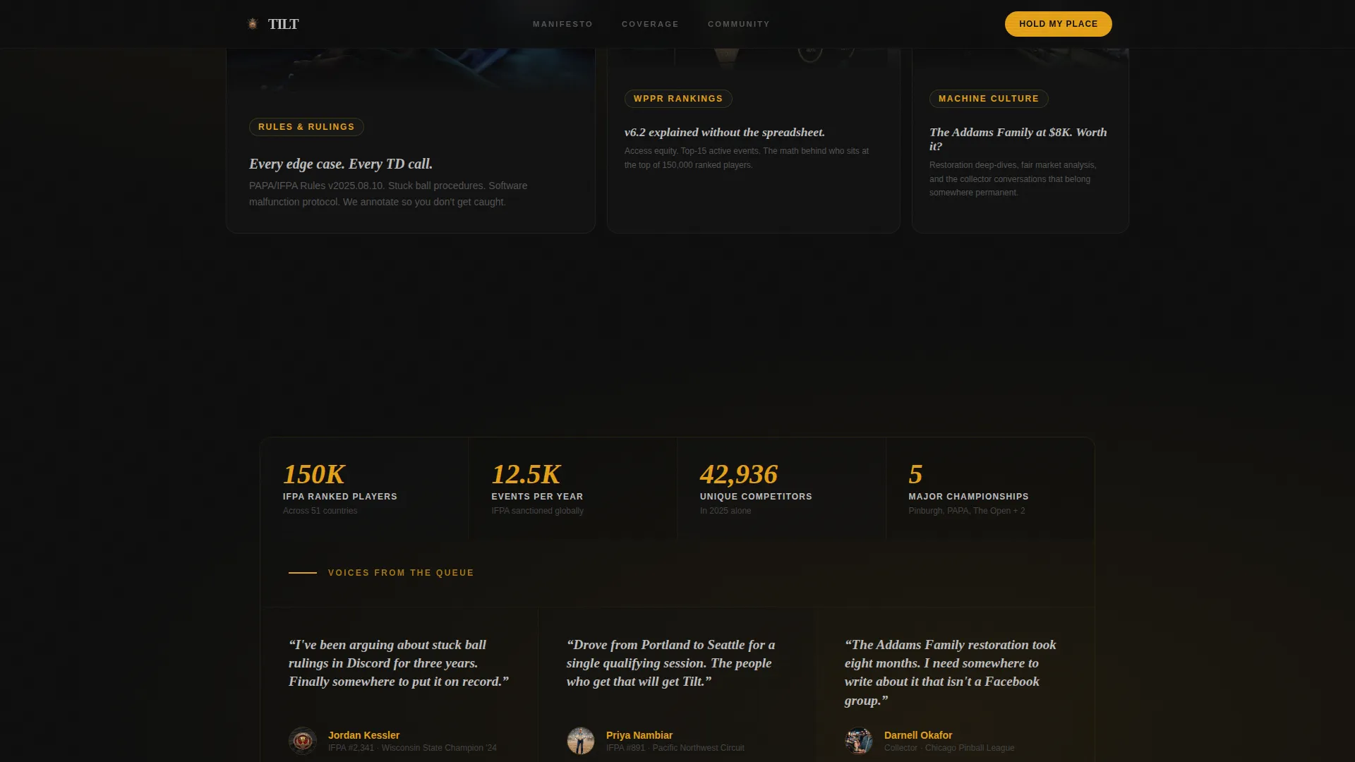 Hobby & Passion Content Pre-Launch & Coming Soon Website Template