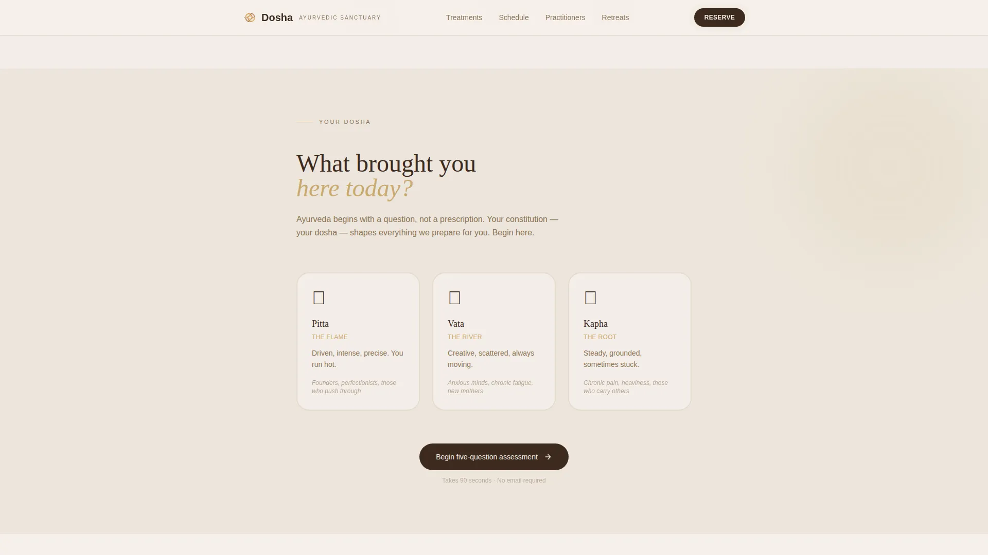Wellness Retreat & Resort Booking Website Template