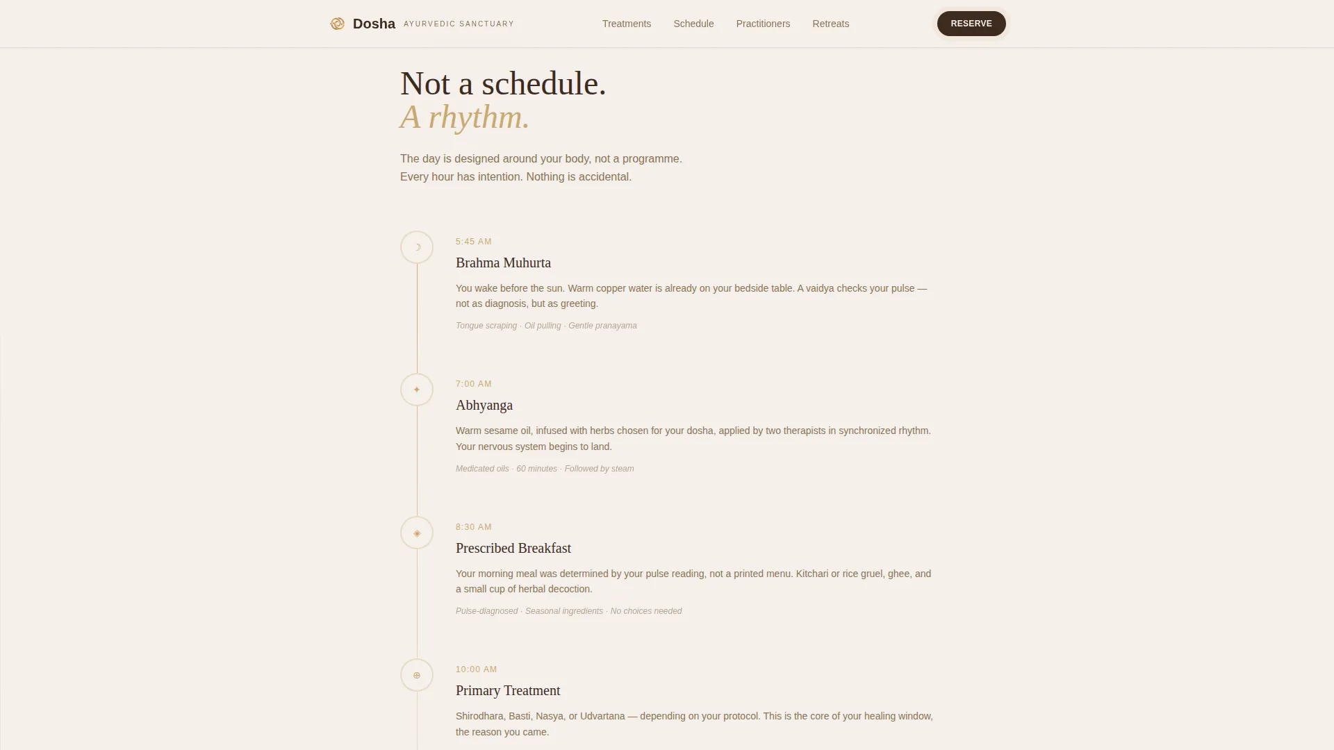 Wellness Retreat & Resort Booking Website Template