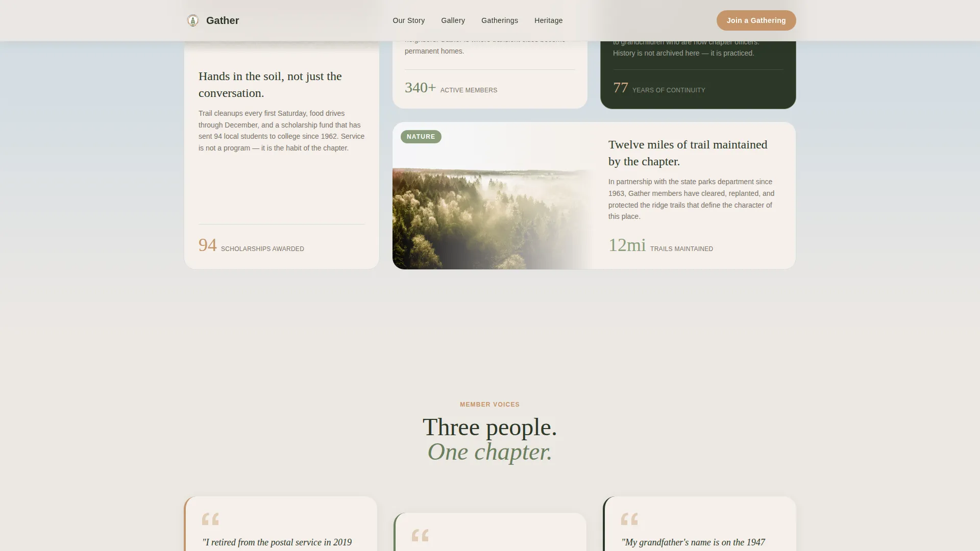 Alumni & Membership Association Professional Website Template