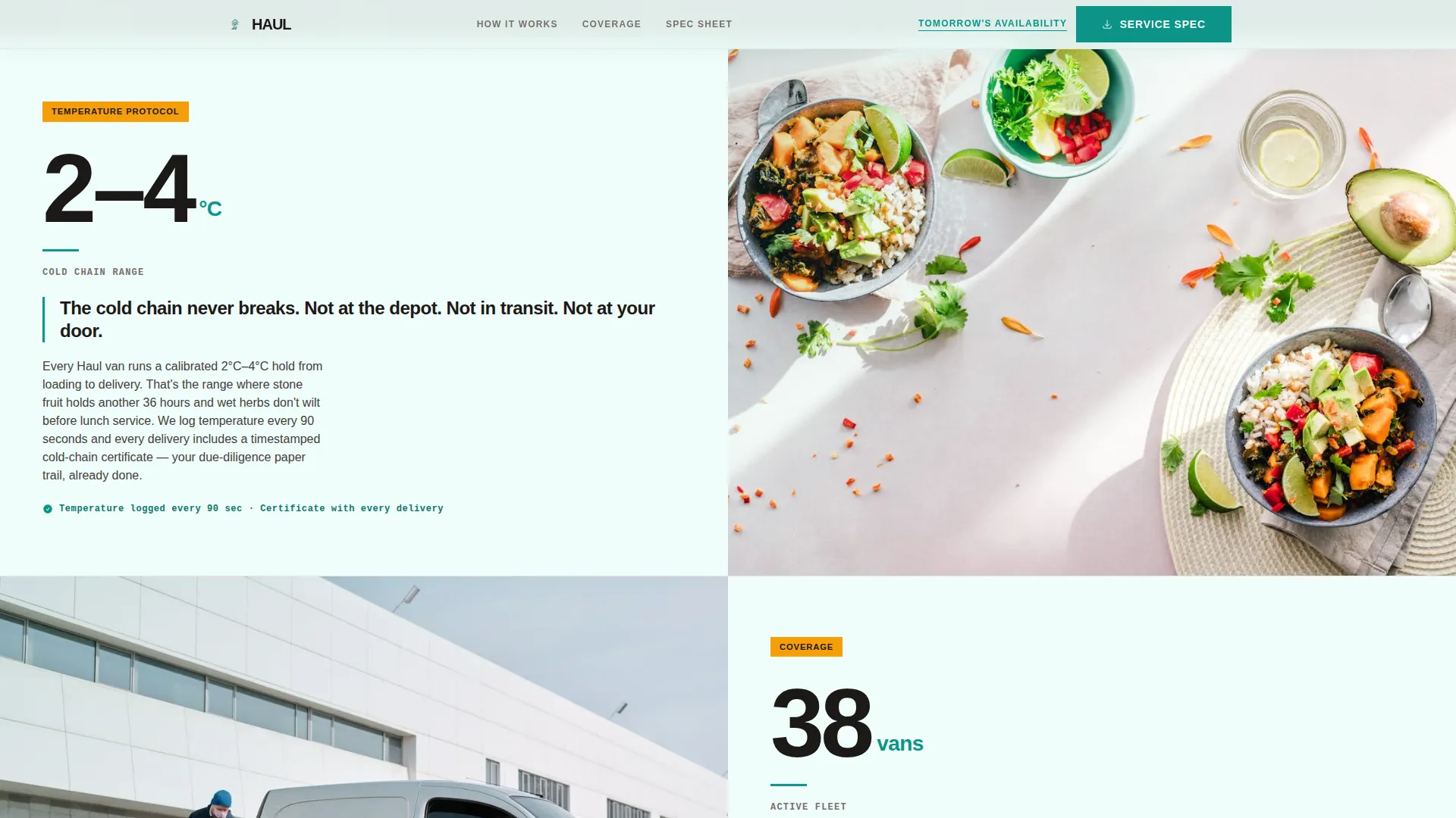 Reliable Produce | Free Website Template | Rocket