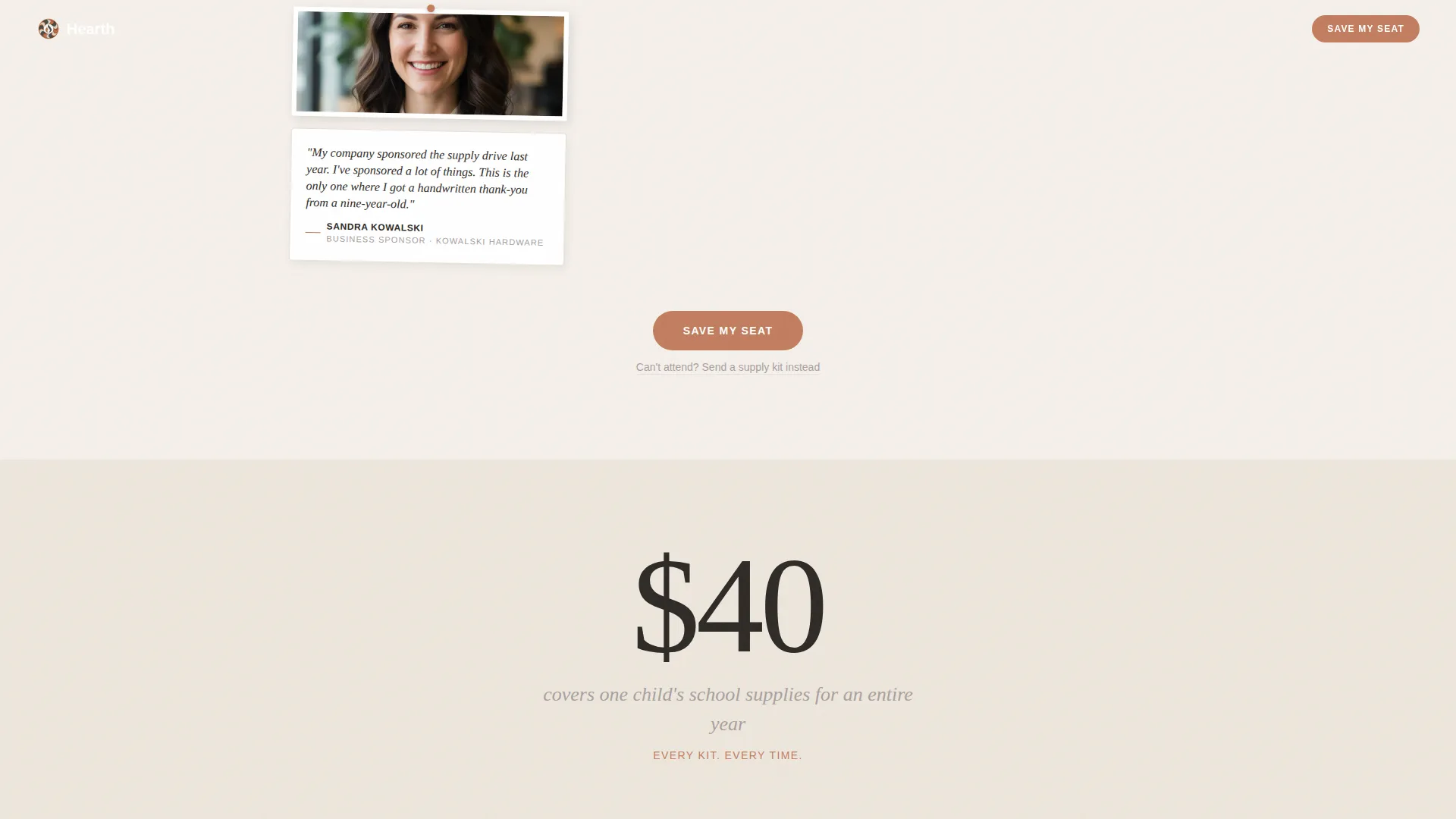 Child Welfare Nonprofit Reviews Website Template