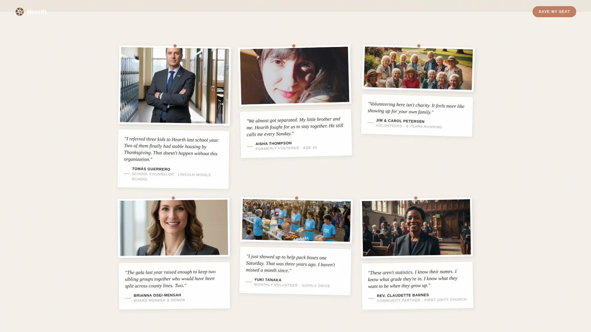 Child Welfare Nonprofit Reviews Website Template