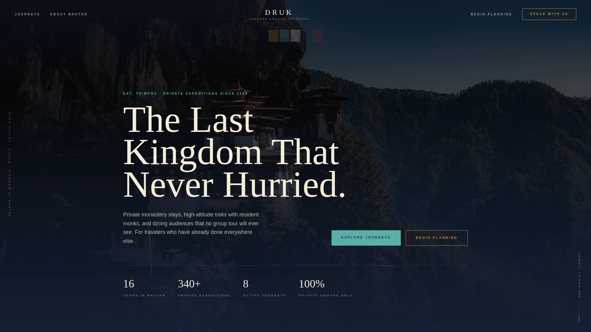Bhutan Travel Reviews Website Template