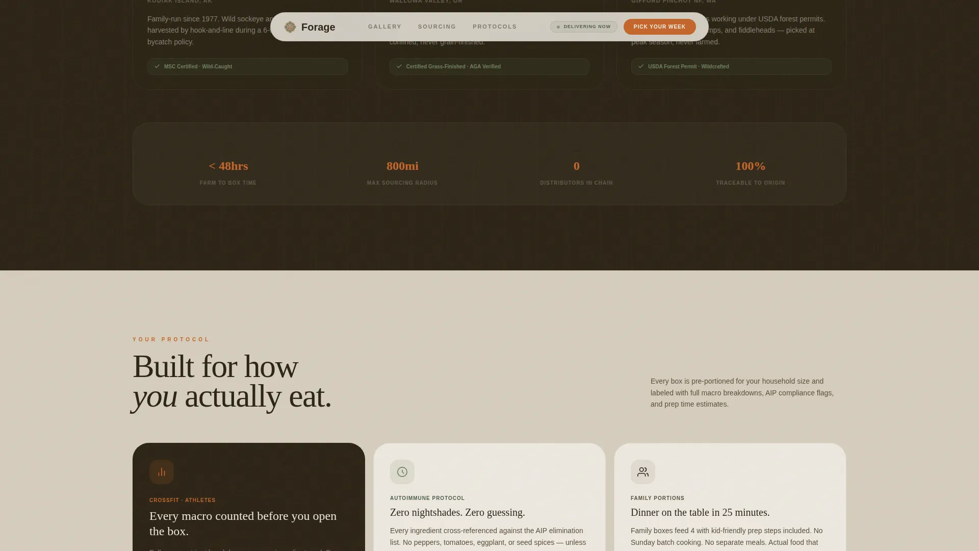 Paleo Food & Dining Booking Website Template