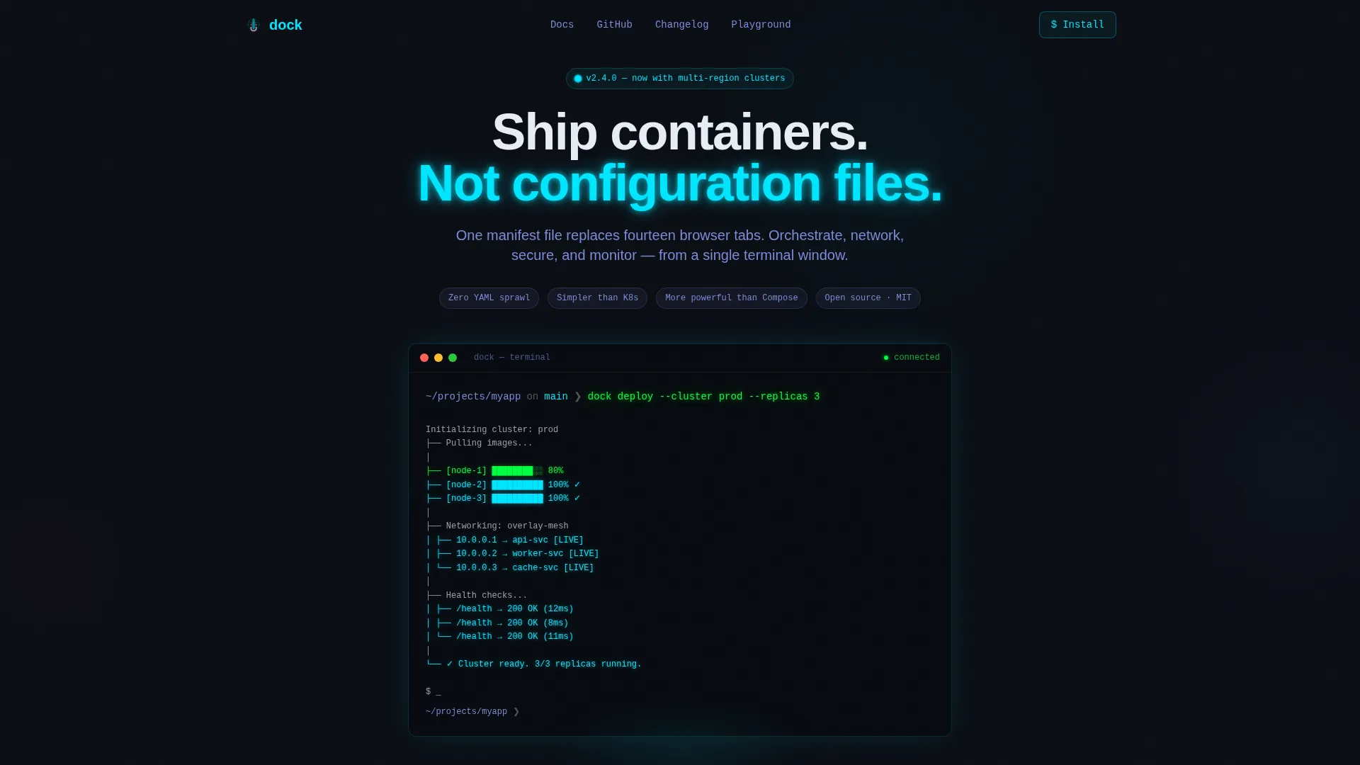 Powerful Software Deployment Landing Page Template