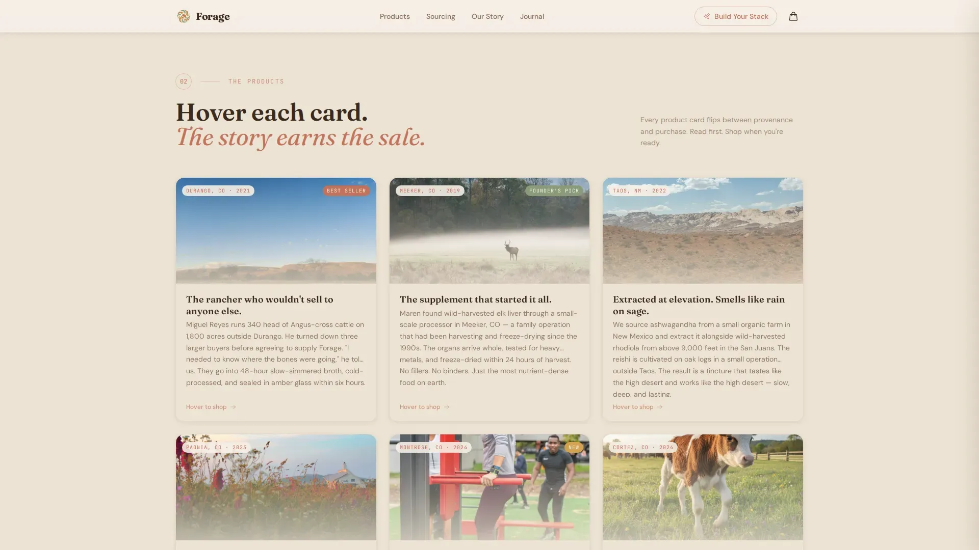 Ancestral Supplement Landing Page Template