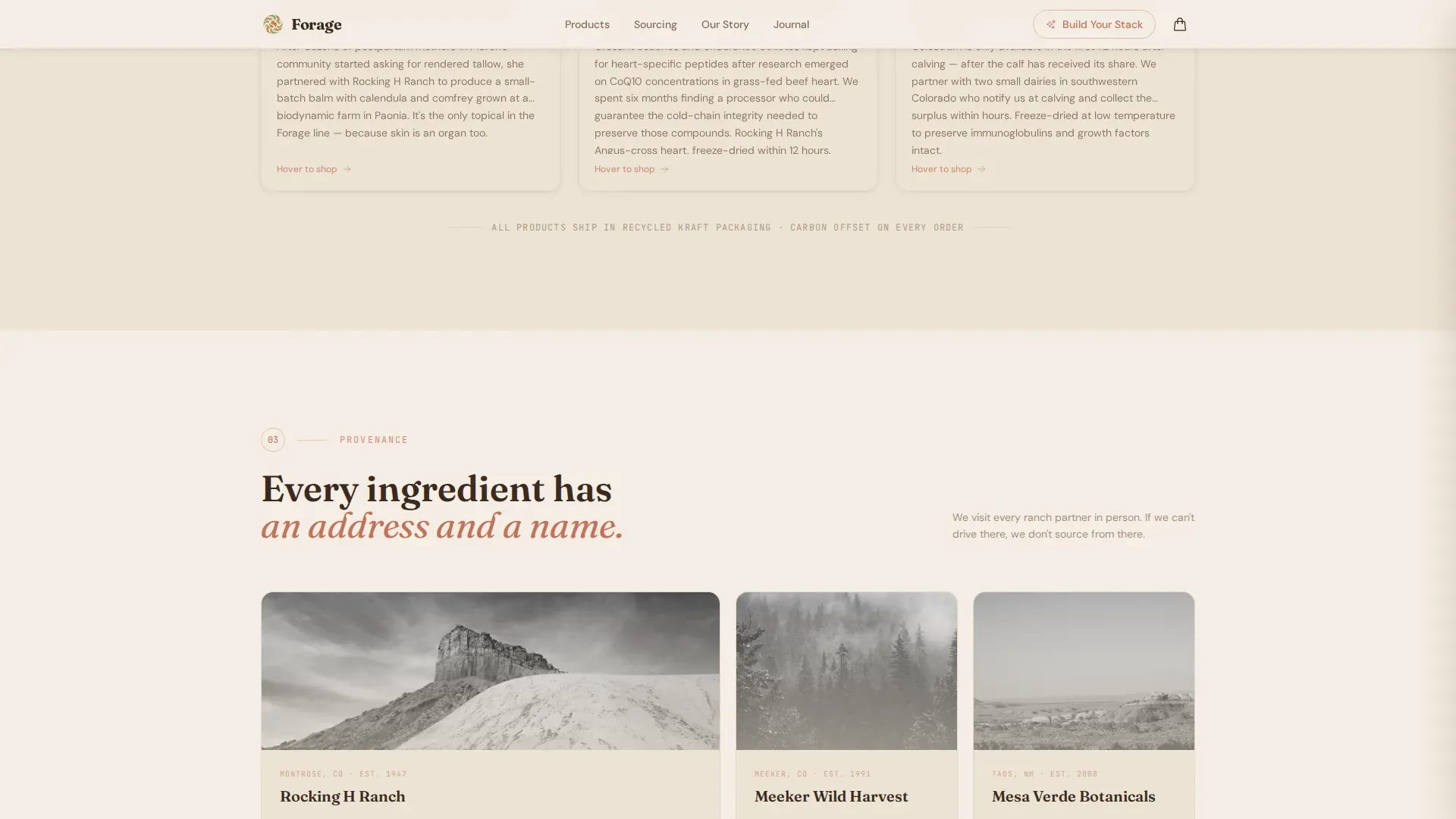Ancestral Supplement Landing Page Template