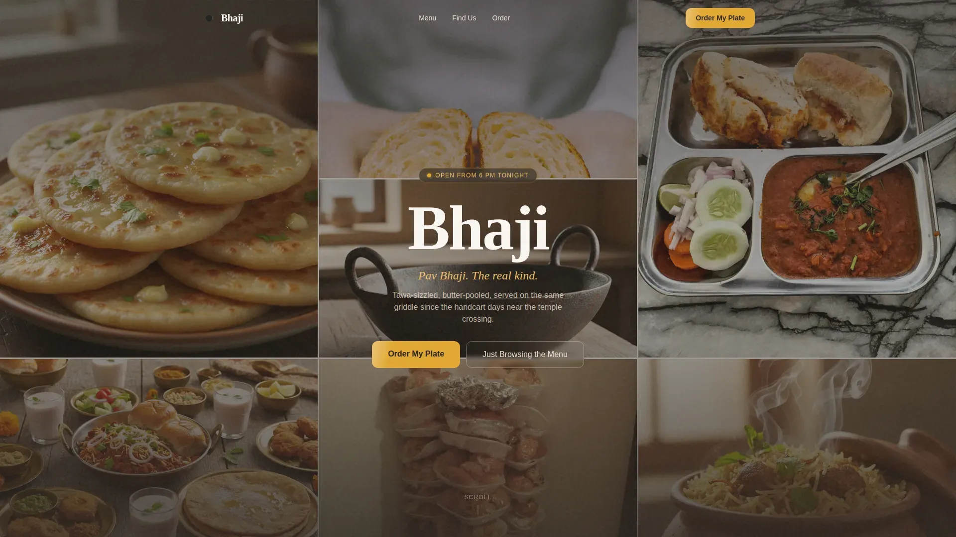 Curated Gallery Marketplace Landing Page Template