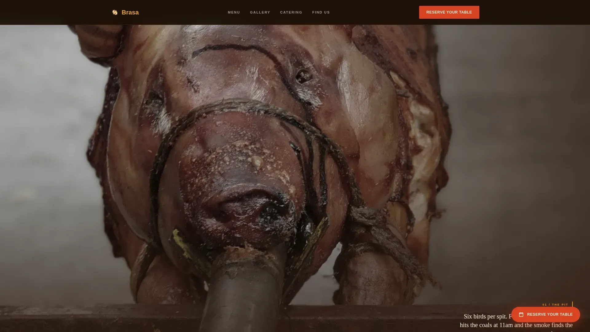 Authentic Peruvian Chicken | Free Website Template | Rocket