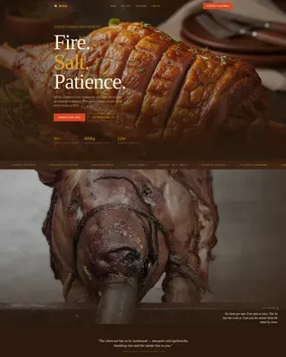 Authentic Peruvian Chicken | Free Website Template | Rocket