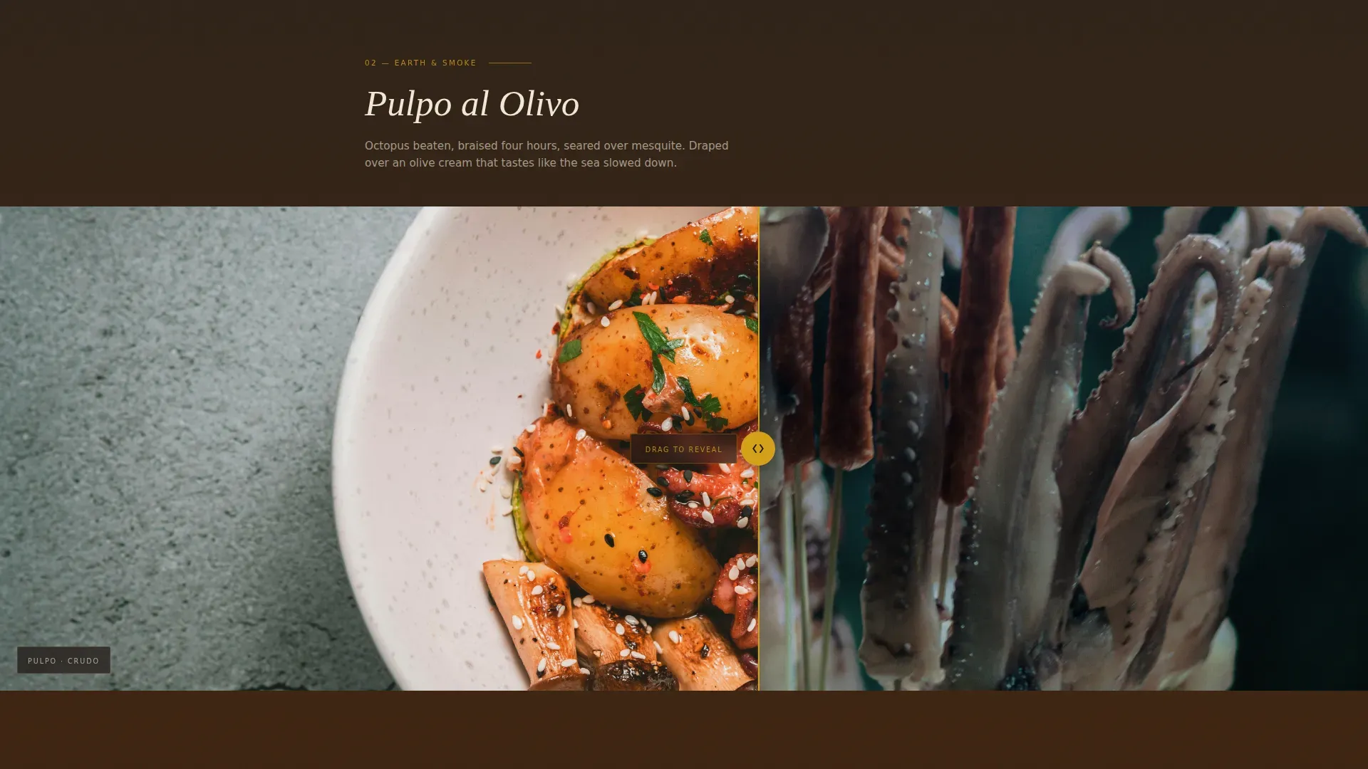 Refined Peruvian Experience Landing Page Template