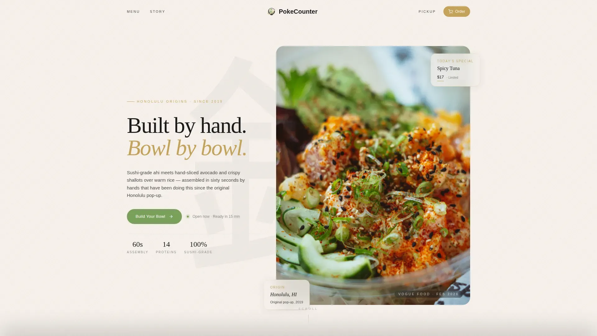 Regional & Specialty Restaurant Professional Website Template