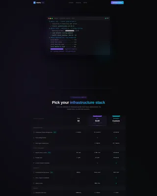DevOps Coming Soon Landing Page Template