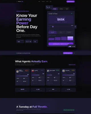 Real Estate Agency Careers Website Template