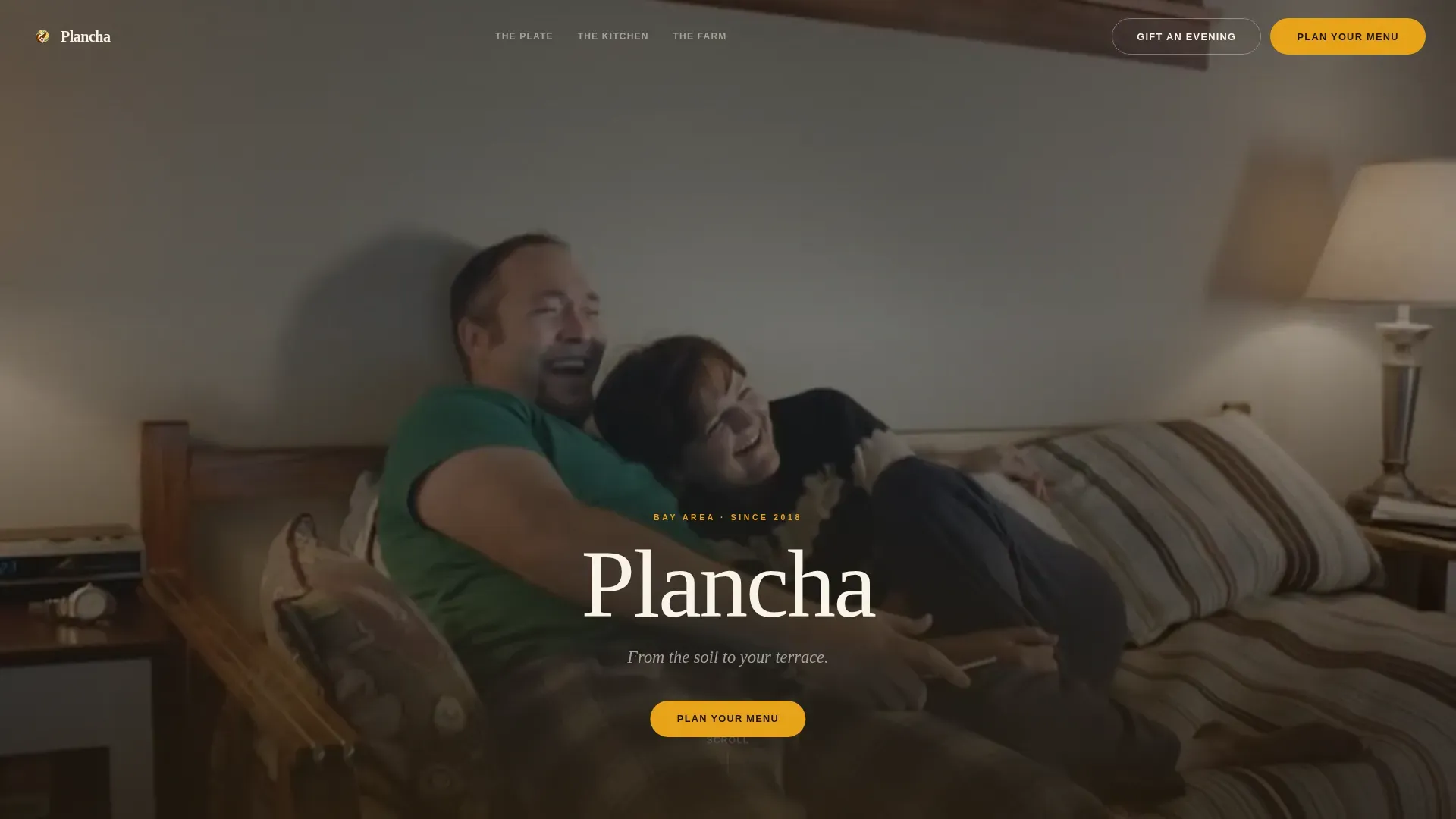 Elevated Private Chef Landing Page Template
