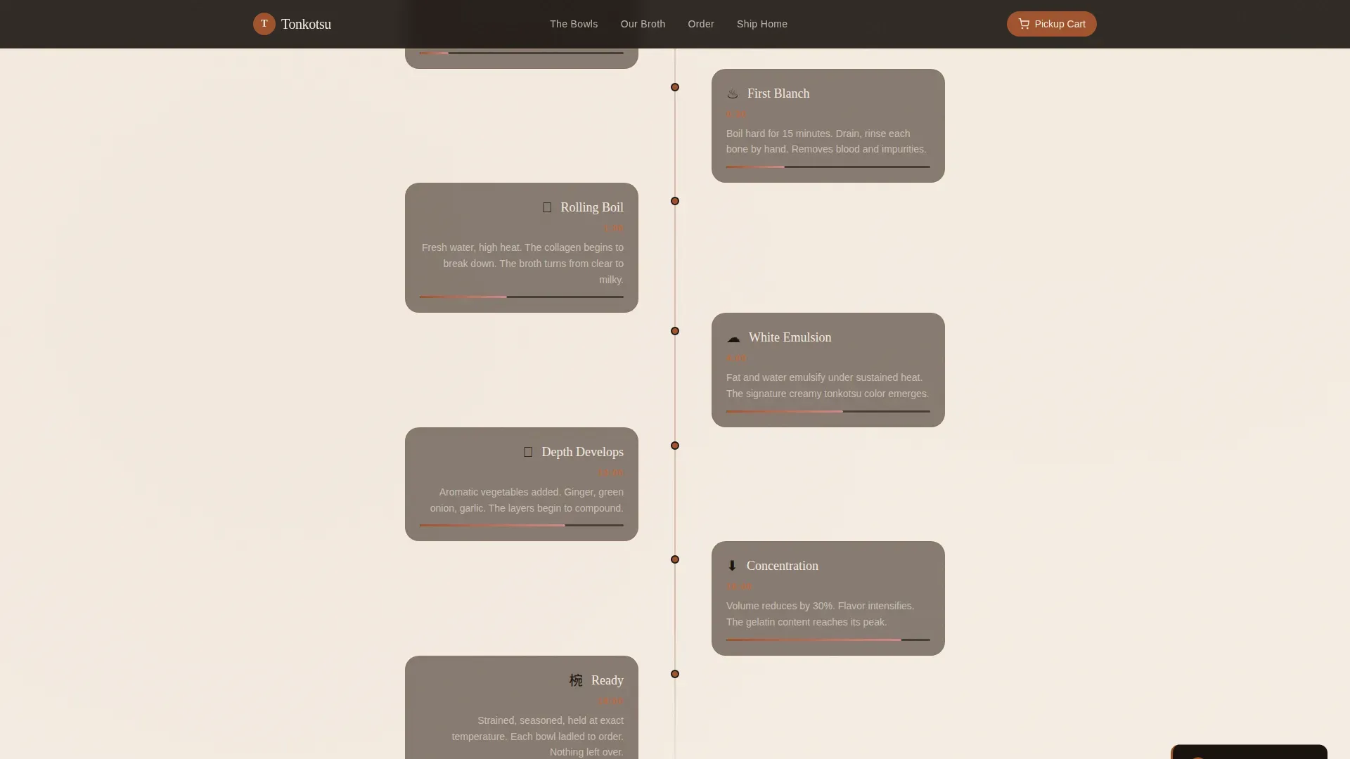 Warm Artisan Ramen Shop Landing Page Template