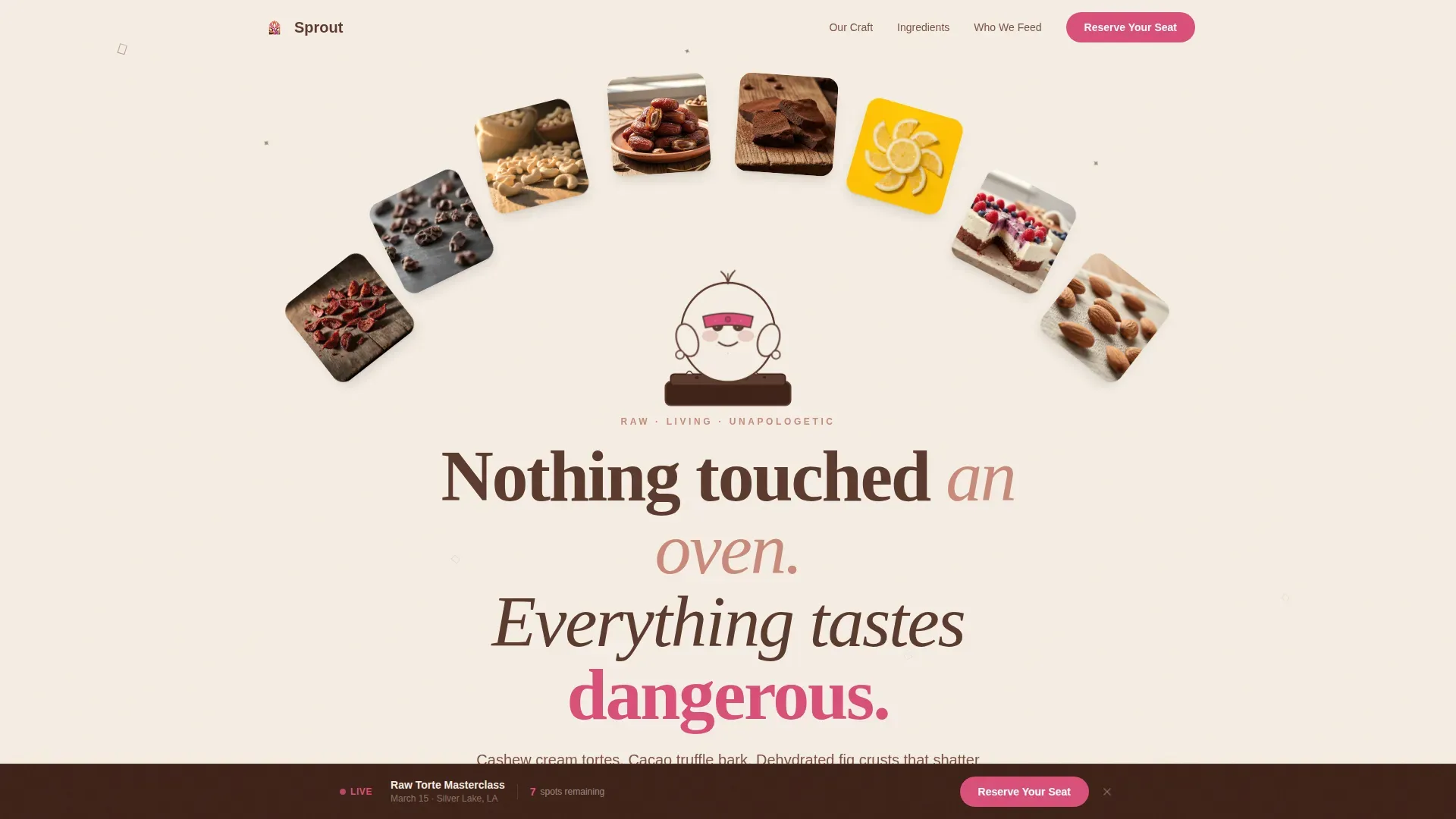 Bold Saudi Food Truck Landing Page Template