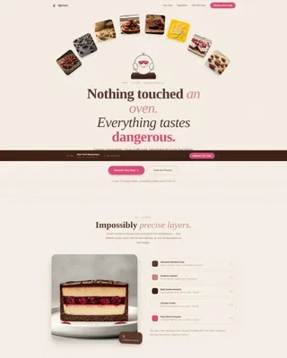 Bold Saudi Food Truck Landing Page Template