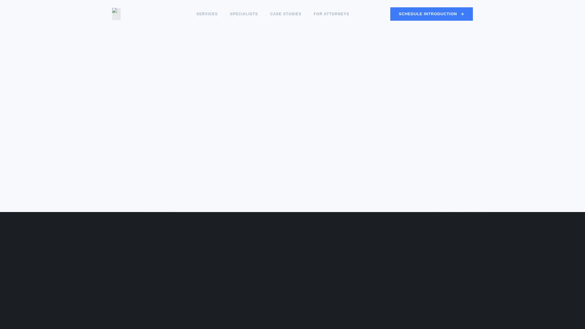 Authoritative Asset Liquidation Landing Page Template