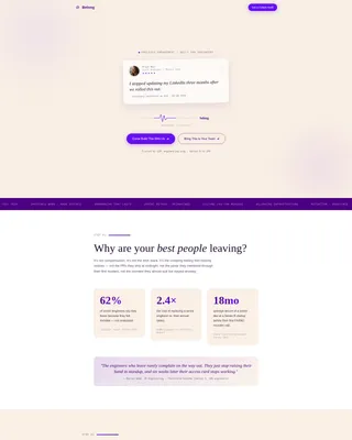 Powerful Employee Engagement | Free Website Template | Rocket