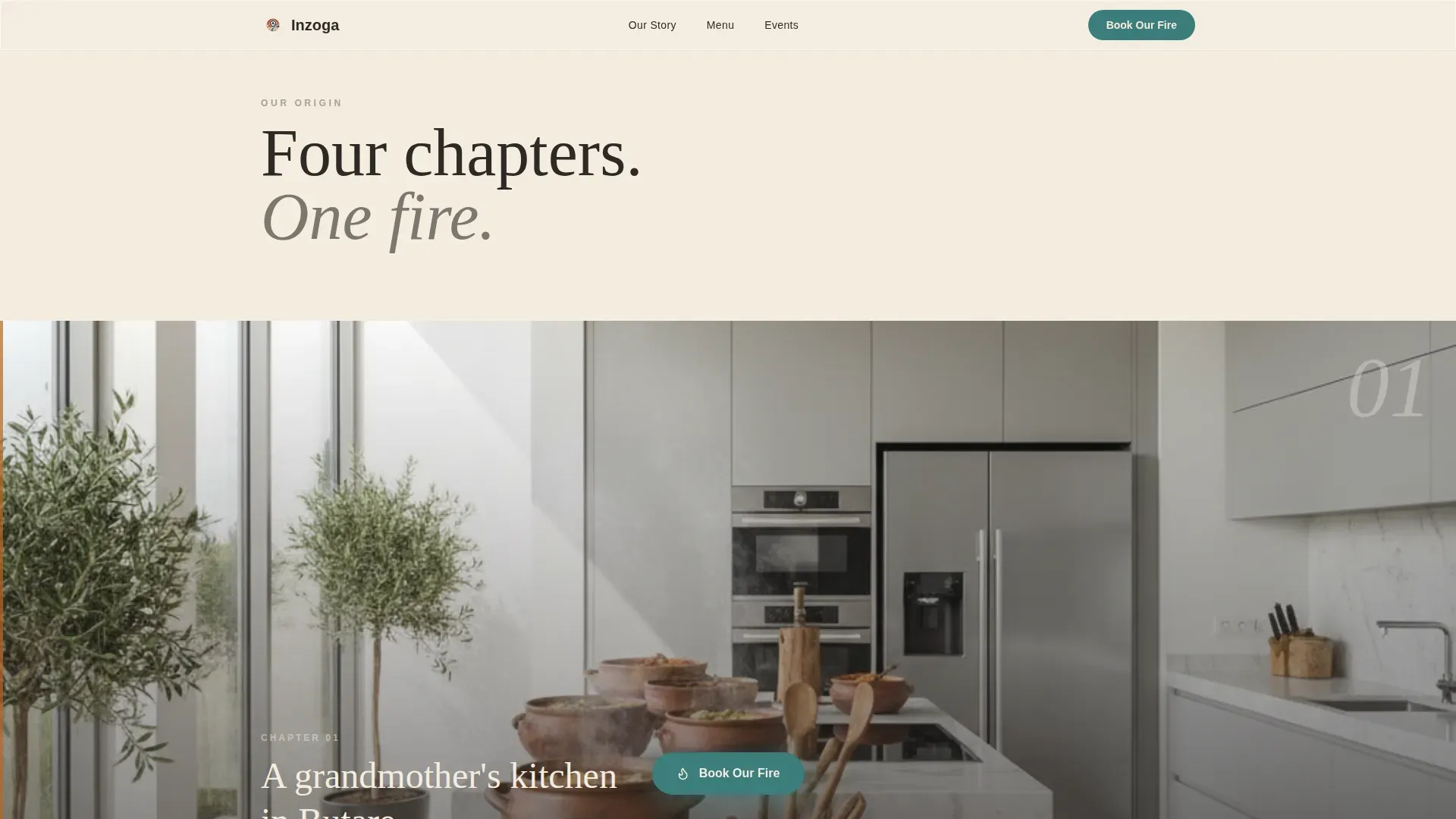 Rwandan Food Truck Booking Landing Page Template