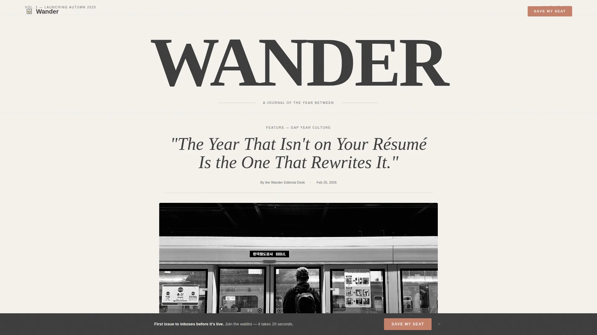 Personal Blog Specialist Pre-Launch Website Template