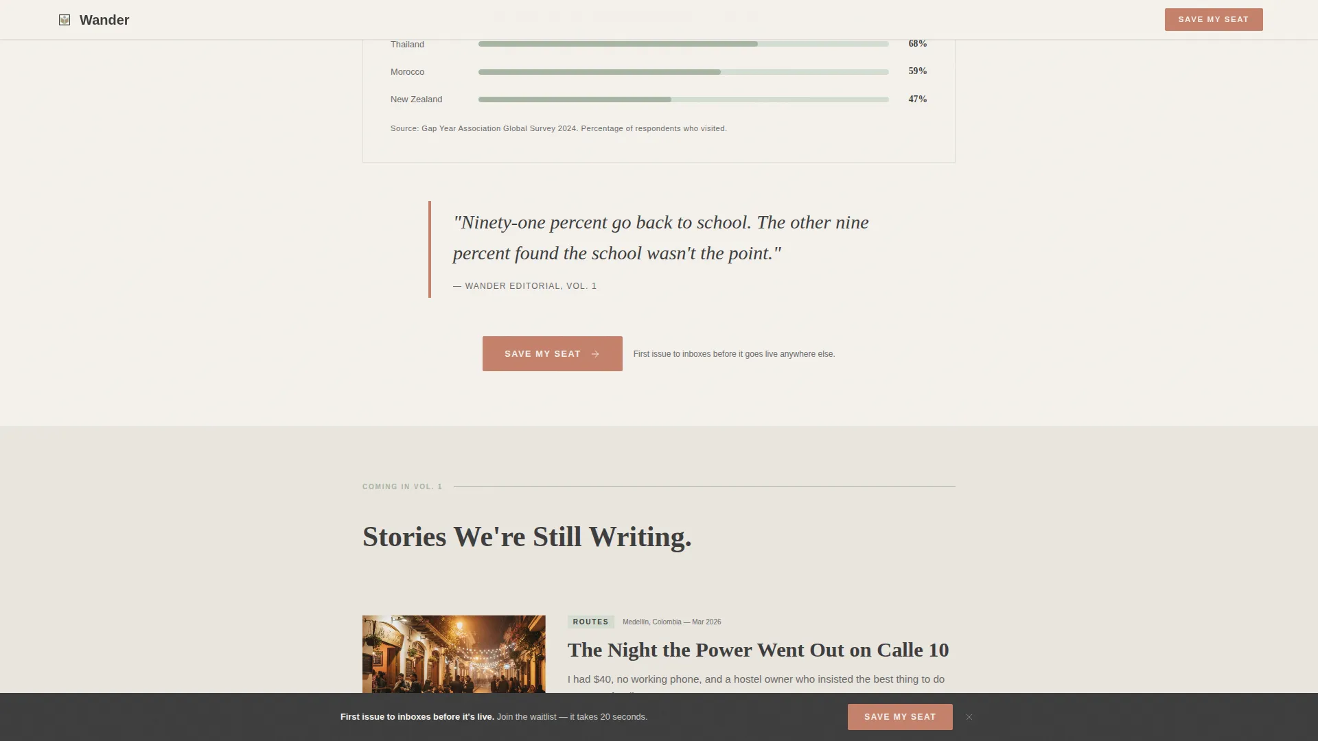 Personal Blog Specialist Pre-Launch Website Template