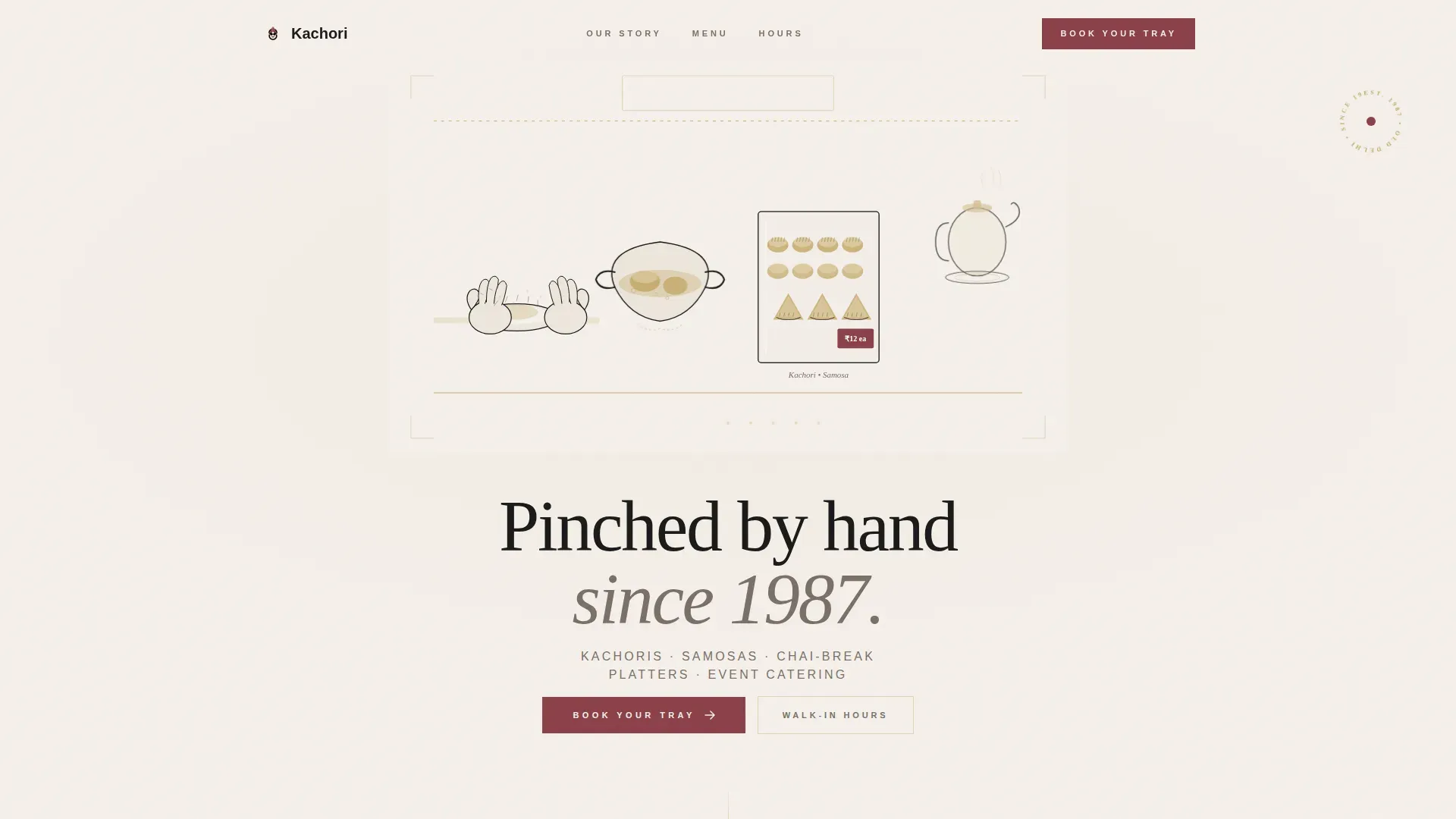 Regional & Specialty Restaurant Appointment Booking Website Template