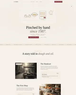 Regional & Specialty Restaurant Appointment Booking Website Template