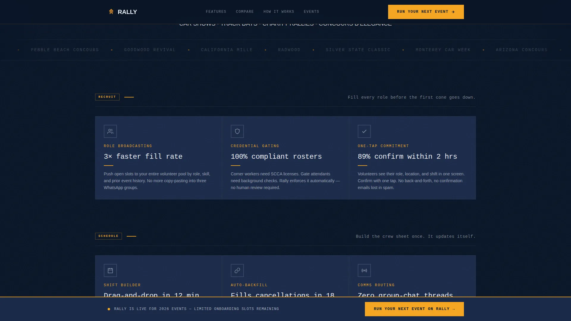 Automotive Software Booking Website Template