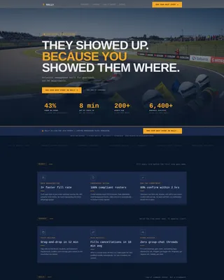 Automotive Software Booking Website Template