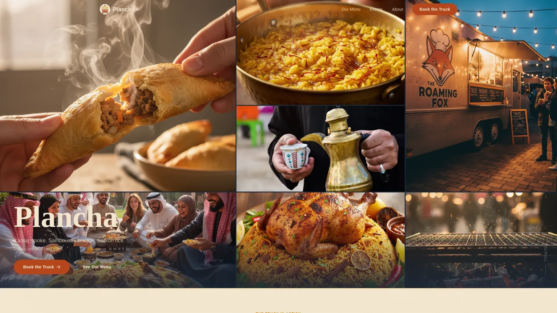 Organic Plant-Based Vegan Food Brand Landing Page Template