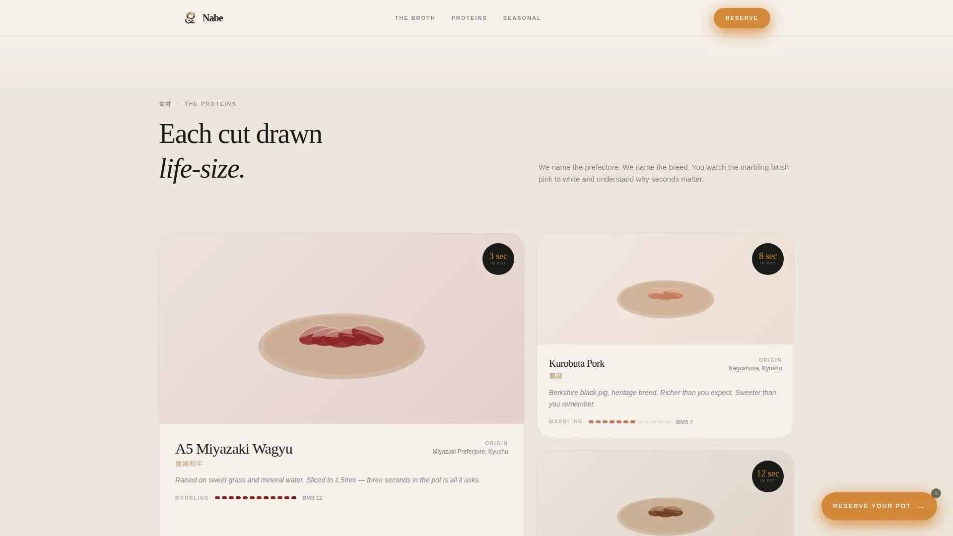 Regional & Specialty Restaurant Appointment Booking Website Template